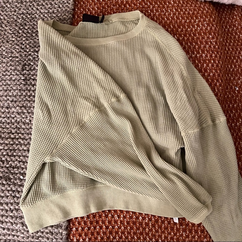 Urban outfitters out of under waffle top